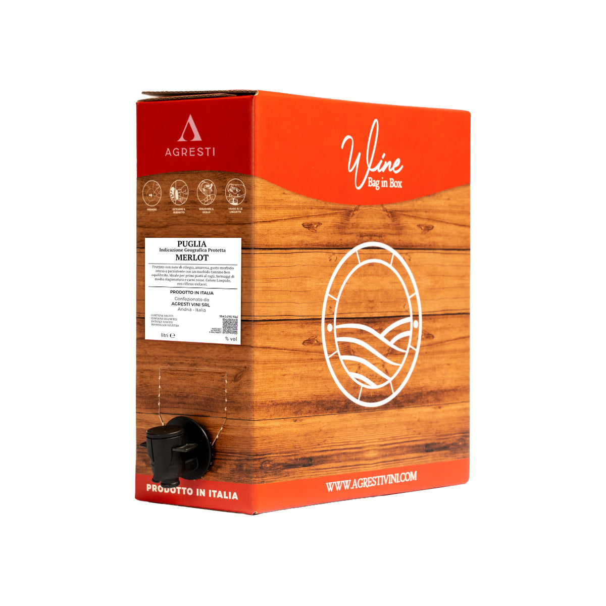 Merlot Puglia IGP - Bag in Box