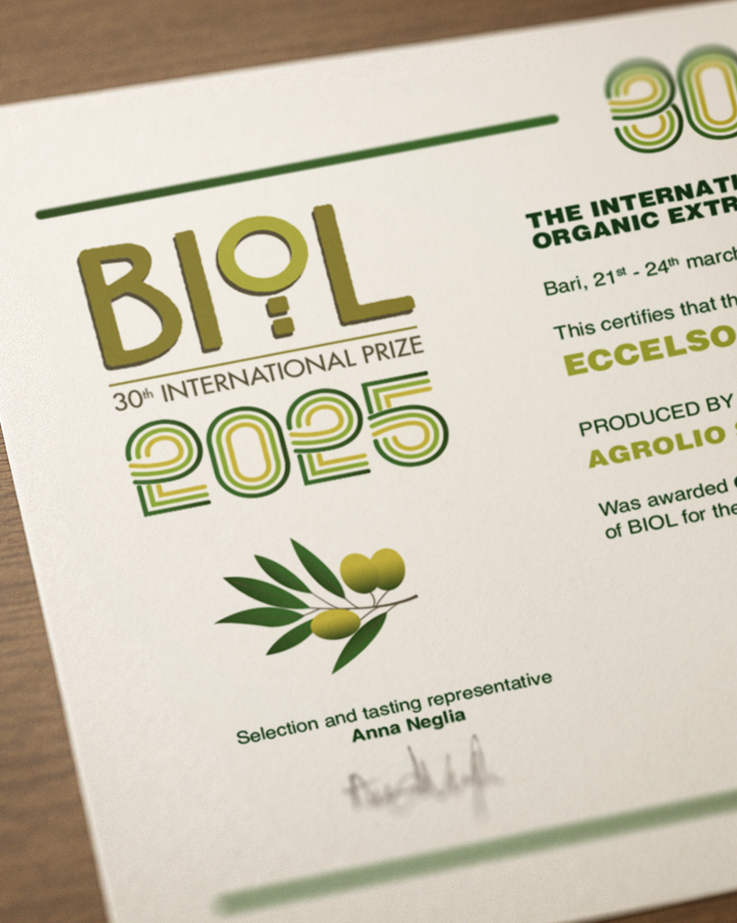 Medaglia d’Oro al BIOL per Eccelso Bio