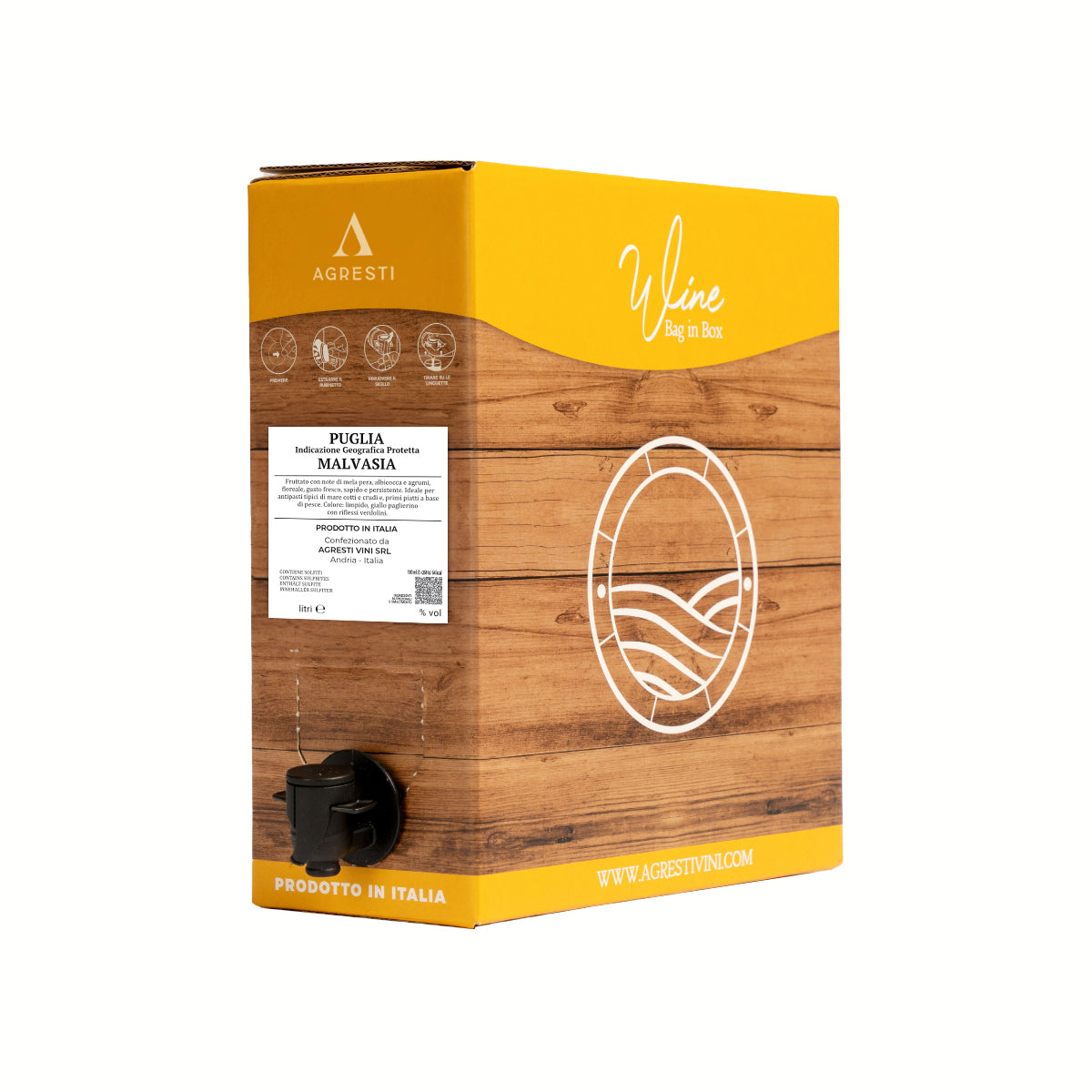 Malvasia Puglia IGP - Bag in Box